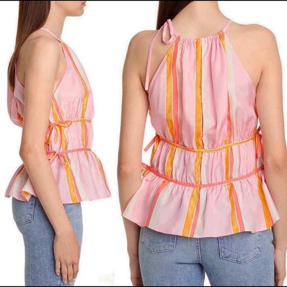 CLUB MONACO Silk Halter - Picture 2 of 6